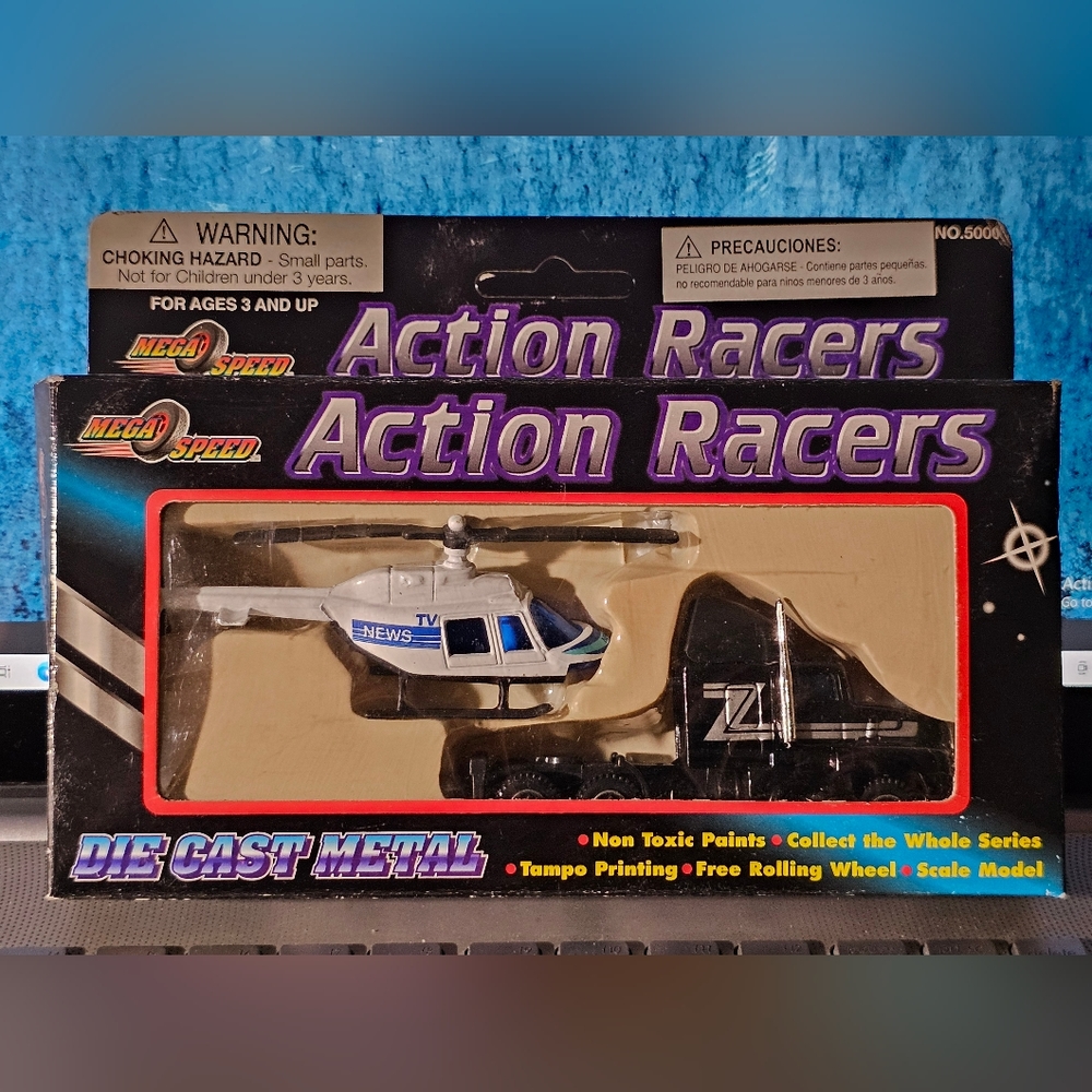 TV News Action Racers late 1990s